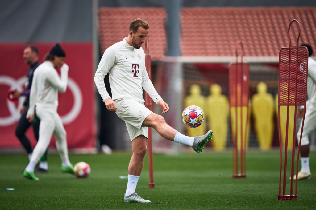 Bayern Munich players in training ahead of leg-2 clash against Madrid